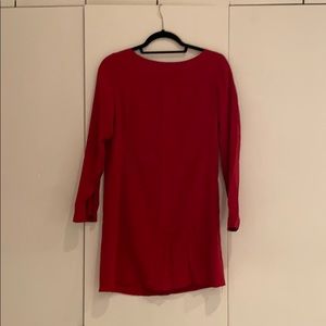 Red Tibi dress